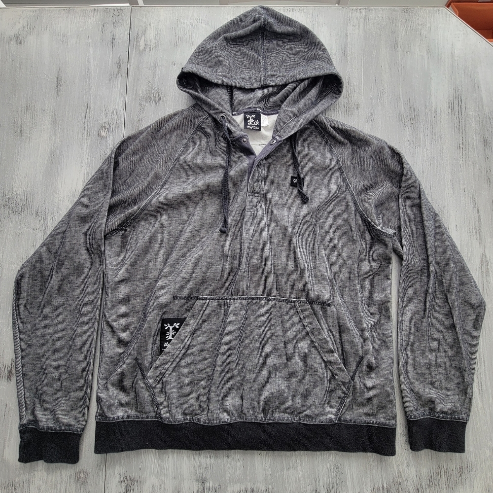 LNG Hooded Gray Pullover